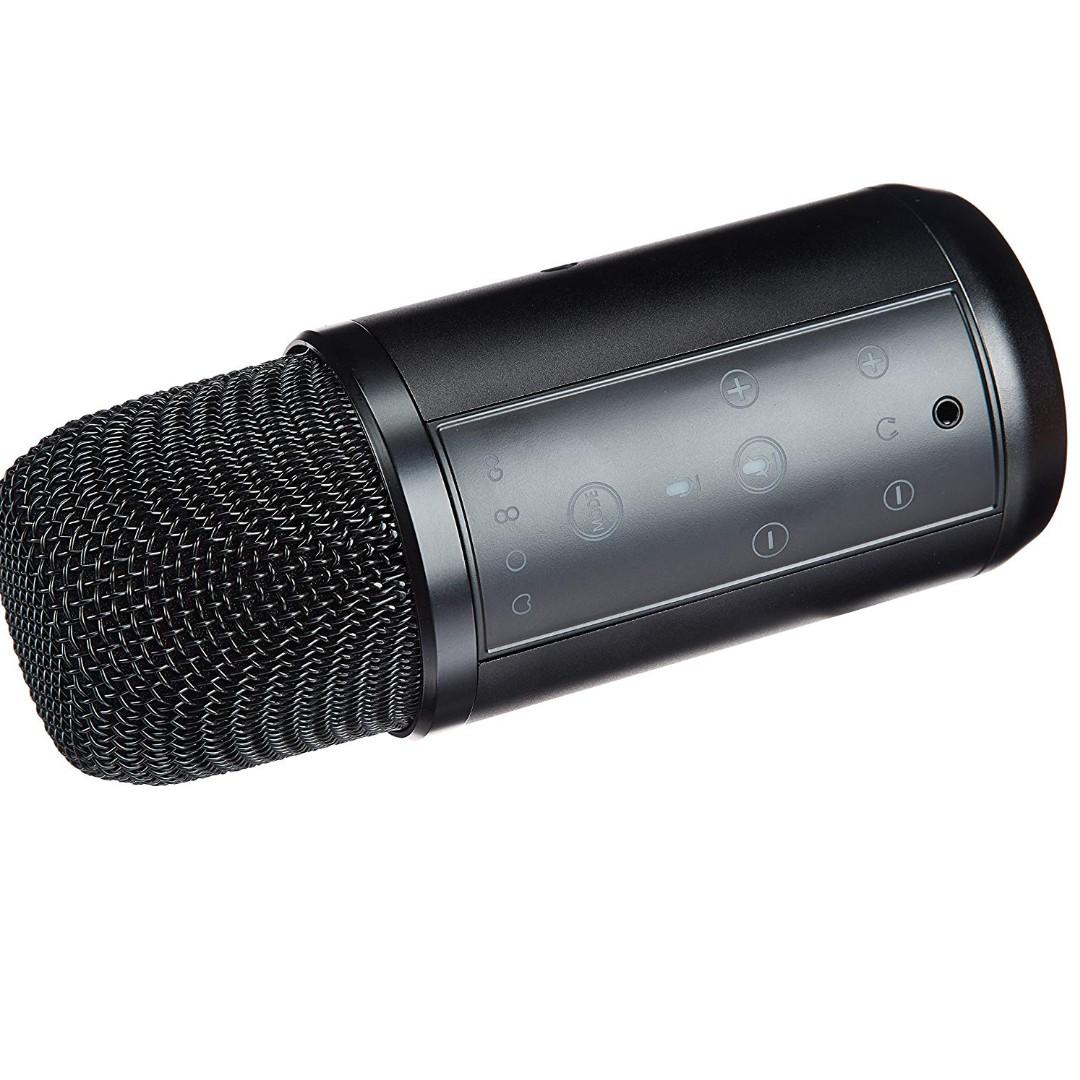 AmazonBasics Professional USB Condenser Microphone Black, Audio