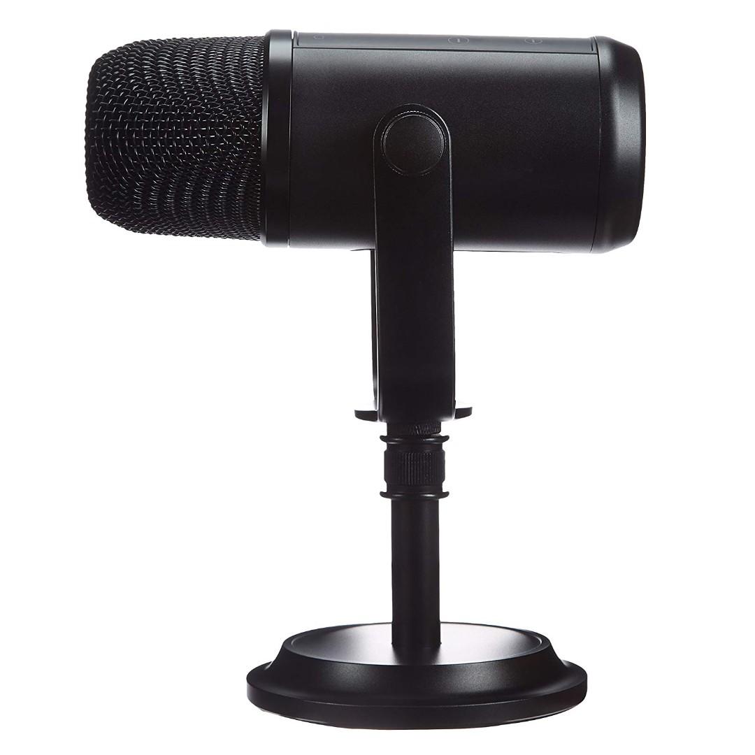 AmazonBasics Professional USB Condenser Microphone Black, Audio