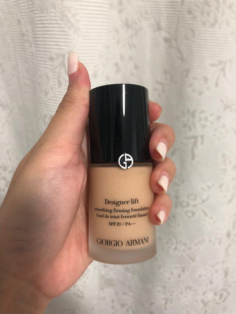 designer lift foundation shades