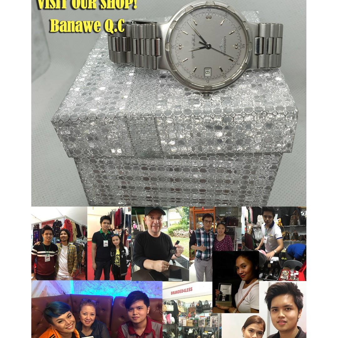 Authentic Longines Conquest VHP Not Rolex Omega Charriol (Category: Women's Watches) located in Manila. Submitted by branded4less. (Listing ID 251332168, Image 1). Description: Guaranteed Authentic We accept cash on delivery nationwide para di kayo mascam We accept meetups dn manila and quezon city area We can check dn sa watch store na authentic siya Contact no. 09758851337 Gender: Ladies Movement: Quartz Case Size: 30mm Case Material: Stainless