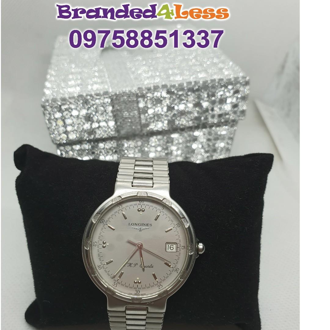 Authentic Longines Conquest VHP Not Rolex Omega Charriol (Category: Women's Watches) located in Manila. Submitted by branded4less. (Listing ID 251332168, Image 2). Description: Guaranteed Authentic We accept cash on delivery nationwide para di kayo mascam We accept meetups dn manila and quezon city area We can check dn sa watch store na authentic siya Contact no. 09758851337 Gender: Ladies Movement: Quartz Case Size: 30mm Case Material: Stainless