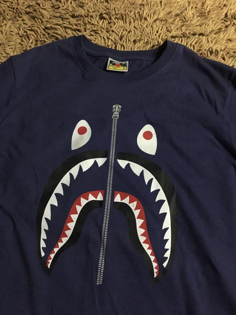 baju bape shark original