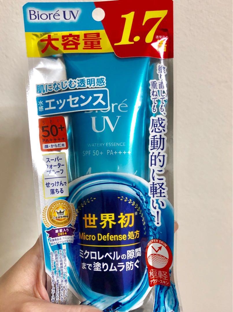 85g Biore Uv Aqua Rich Watery Essence Health Beauty Face Skin Care On Carousell