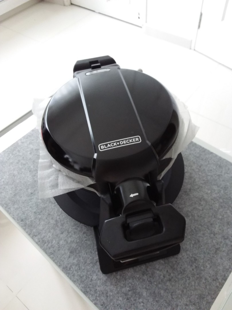 Black Decker Waffle Double Maker, TV & Home Appliances, Kitchen Appliances, Coffee Machines