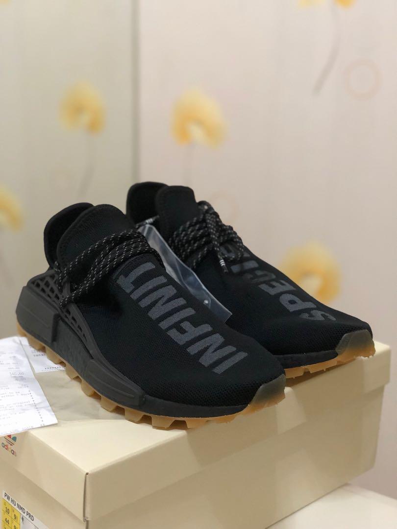 Pharrell X Adidas NMD Human Race Gum Pack Black obittersweet