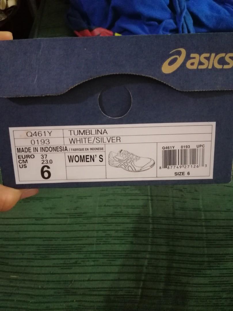 BN Asics Cheer shoes Tumblina Only size US6 Women s Fashion Footwear Sneakers on Carousell