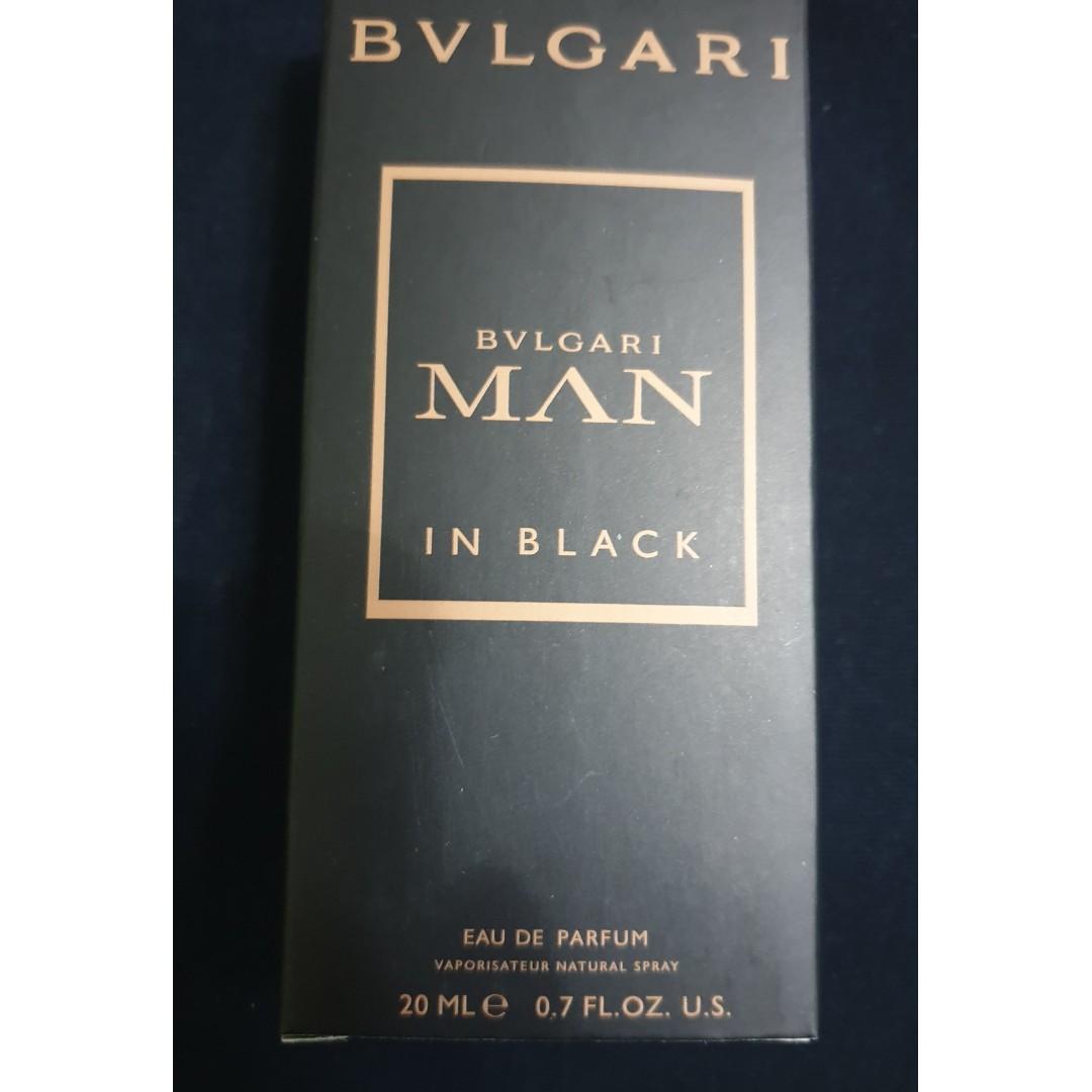 Bvlgari Bvlgari Man In Black Edp For Men 20ml Health Beauty Perfumes Deodorants On Carousell