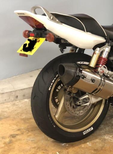 Cb400 clearance tail tidy