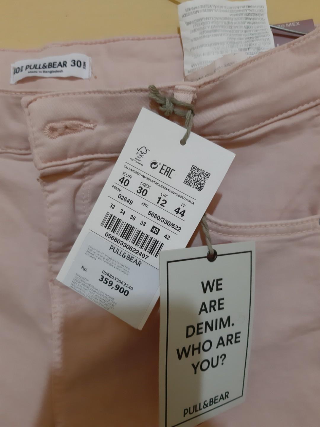 Ukuran celana pull and bear wanita outlet