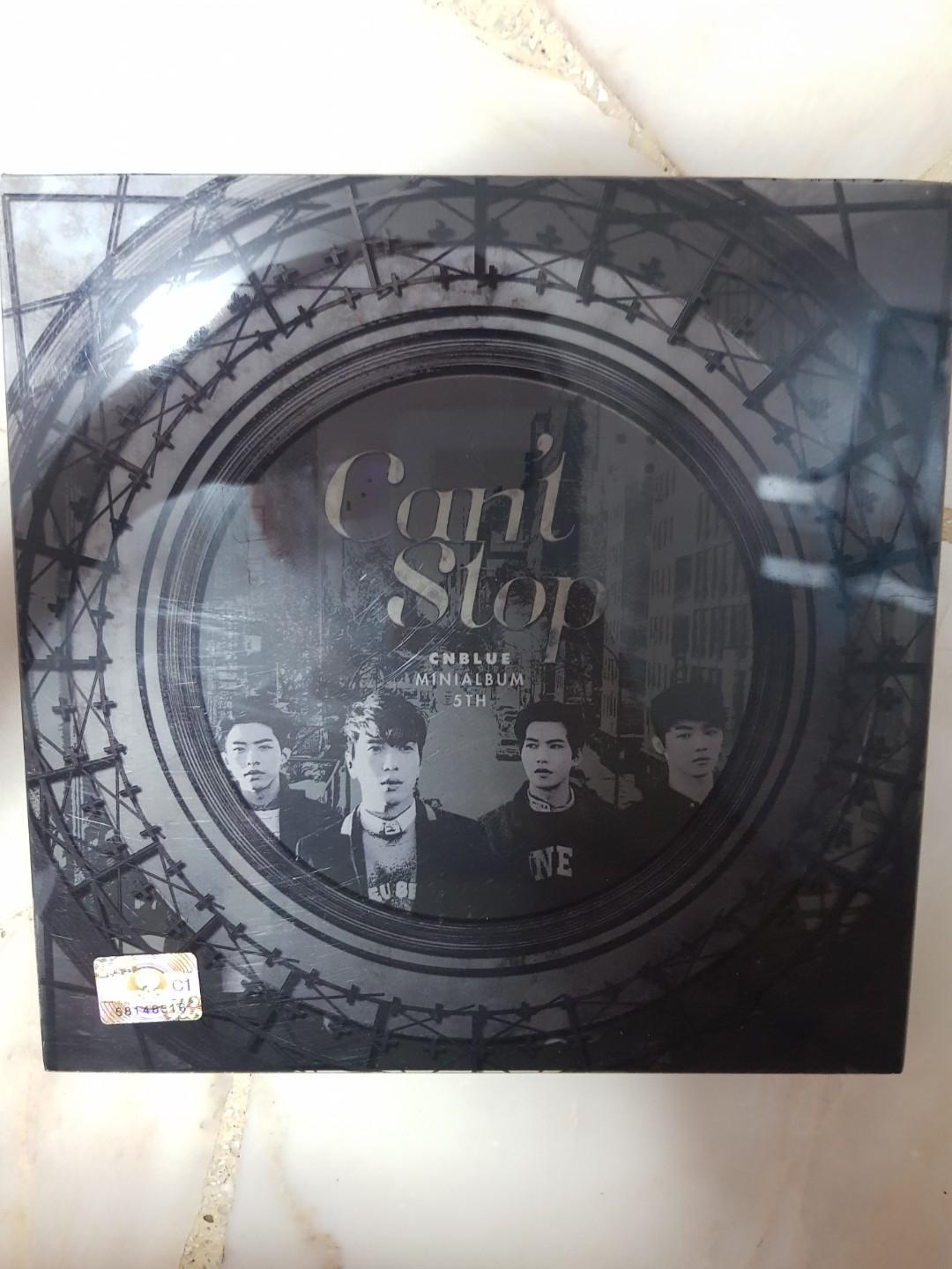 Official Cnblue Can T Stop 5th Mini Album Unsealed Hobbies Toys Memorabilia Collectibles K Wave On Carousell