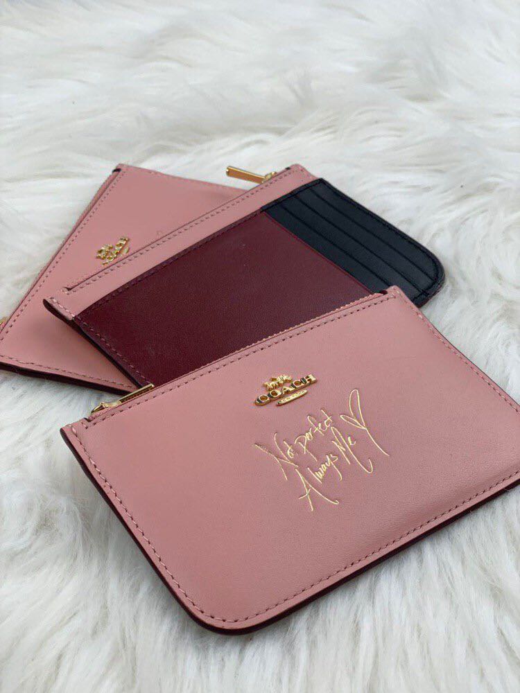 Selena coach outlet wallet