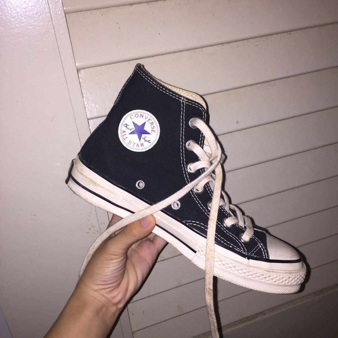 Converse Chuck Taylor 70s Black High Cut Women s Fashion