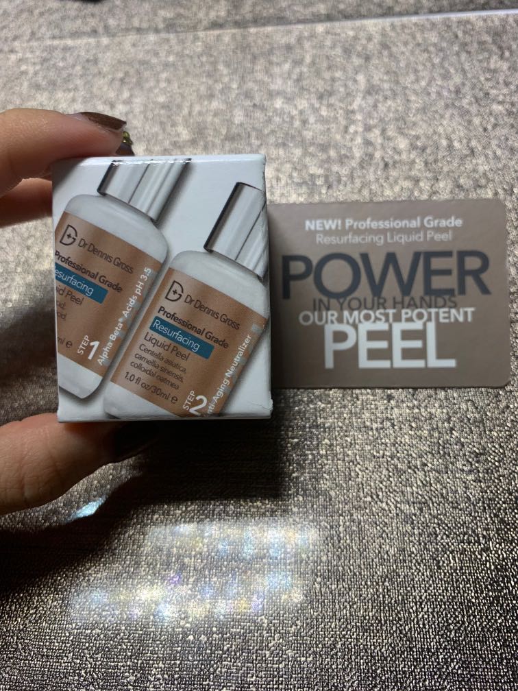dennis gross resurfacing peel