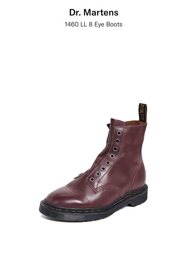 Dr Martens 1460LL Vintage Smooth Oxblood Boots