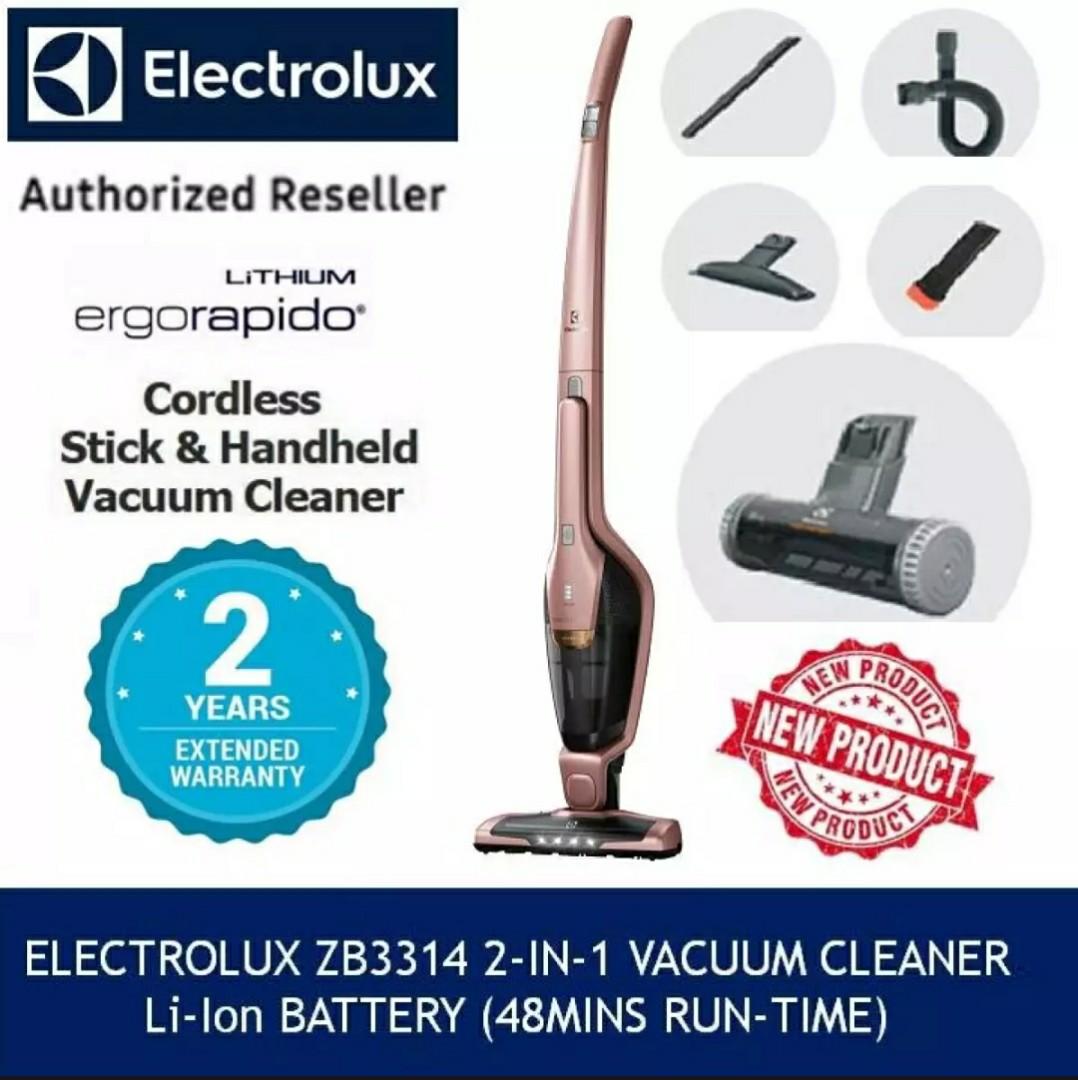 Electrolux 2in1 Allergy Ergorapido® Cordless Stick Vacuum Cleaner (2yrs warranty), TV & Home
