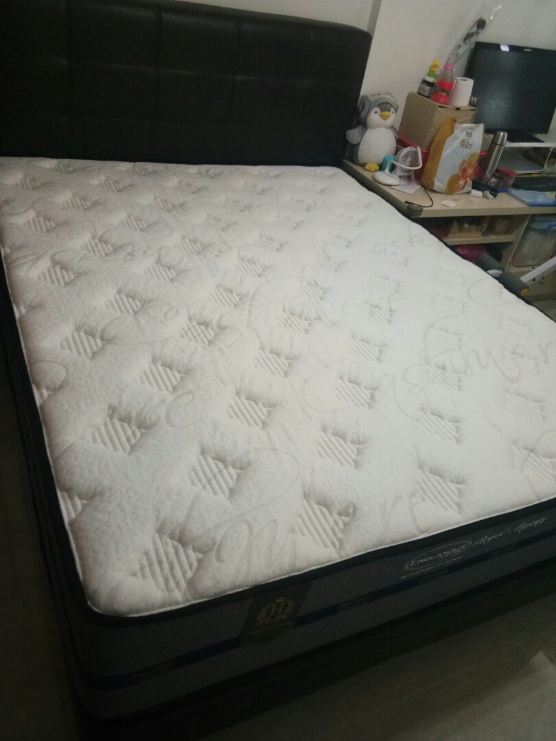 Englander Natural Latex Queen Mattress, Furniture & Home Living