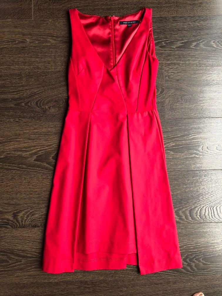 Fcuk red dress cheap