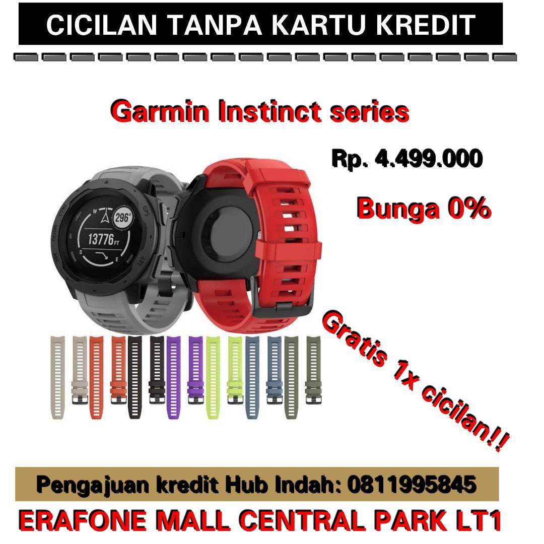 Garmin instinct bisa cicilan tanpa kartu kredit dgn bunga 0%!