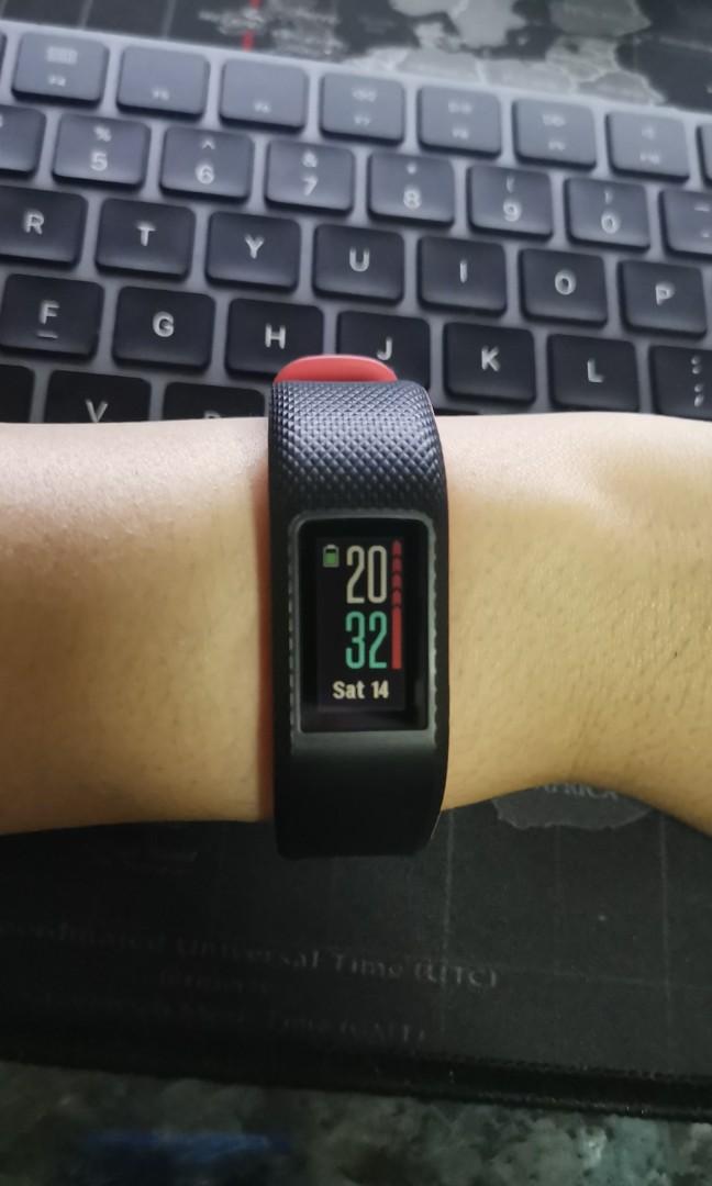 Garmin Vivosport brand new used once Mobile Phones Gadgets Wearables Smart Watches on Carousell