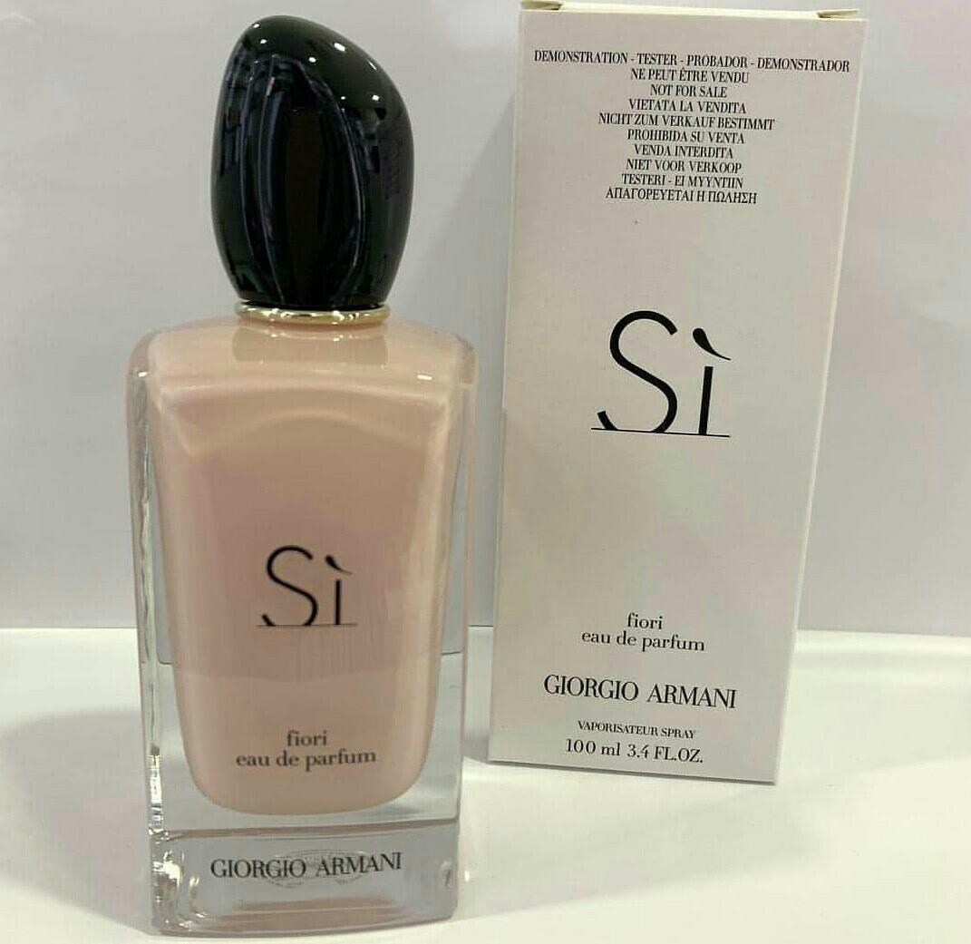 Giorgio Armani Sî Fiori Edp 100ml Tester Packaging Women, Beauty & Personal  Care, Fragrance & Deodorants on Carousell