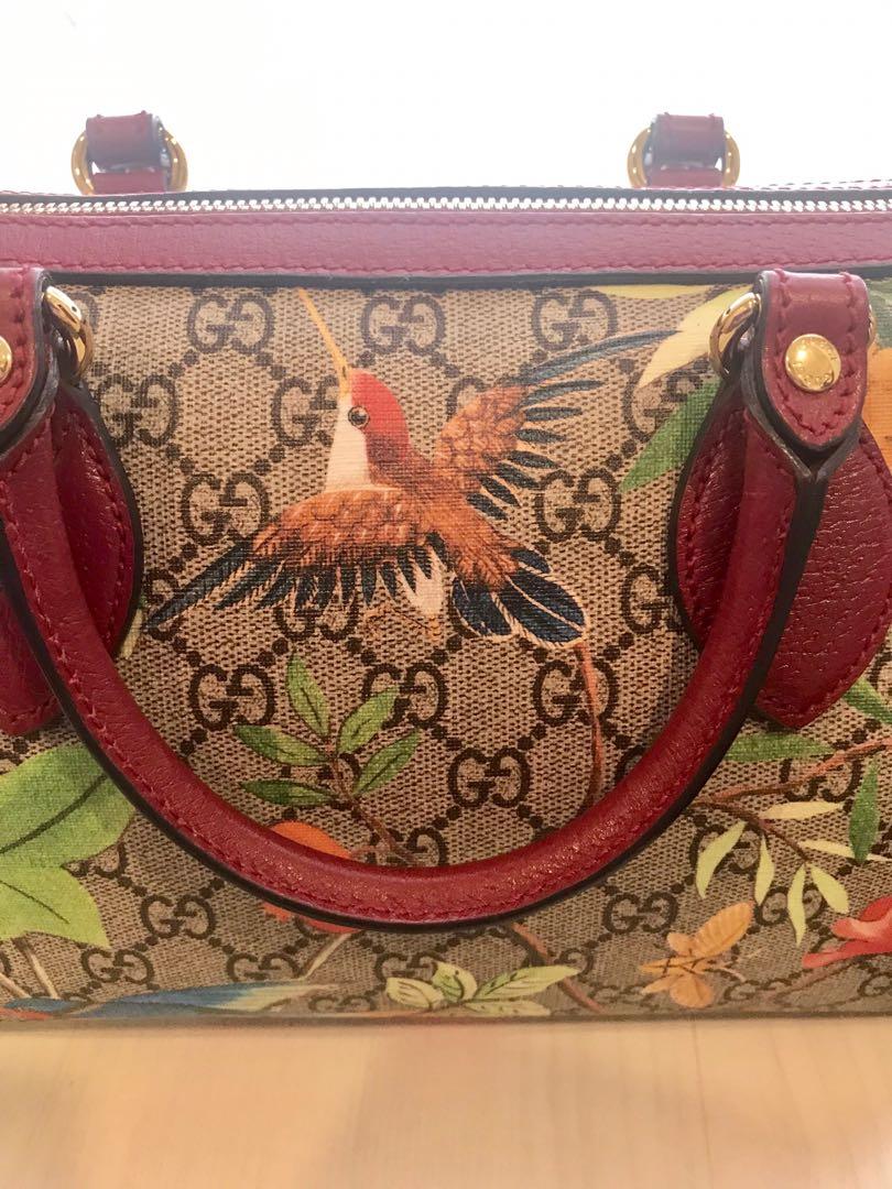 Gucci Tian Boston Bag Women s Fashion Bags Wallets Shoulder Bags on Carousell