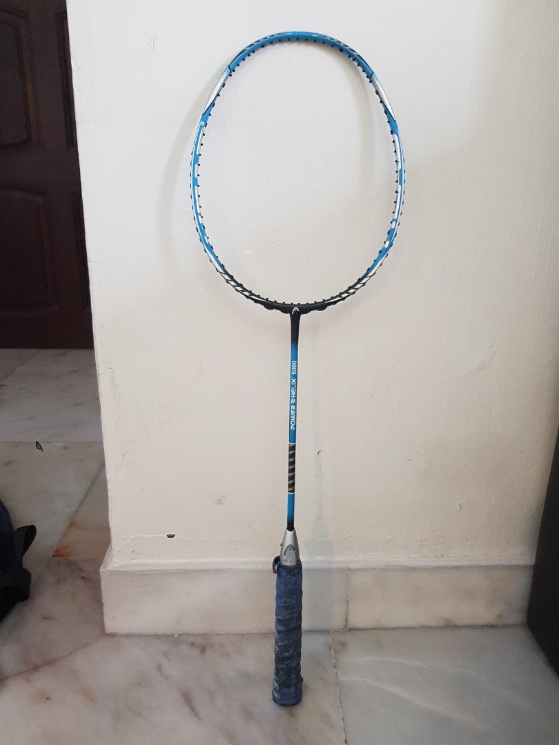 Head Power Helix 5000 Badminton Racket, Sports Equipment, Sports