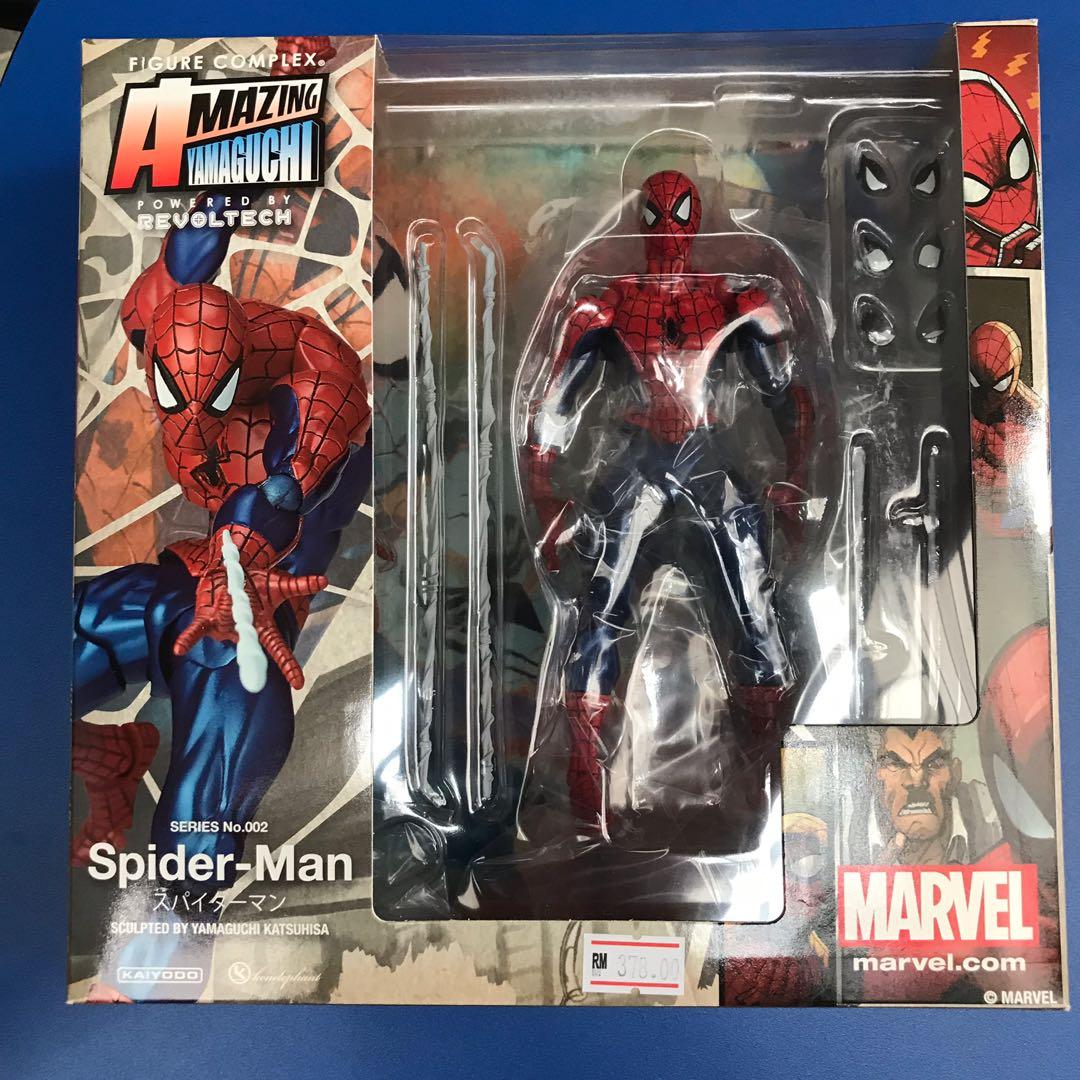 amazing yamaguchi revoltech spiderman