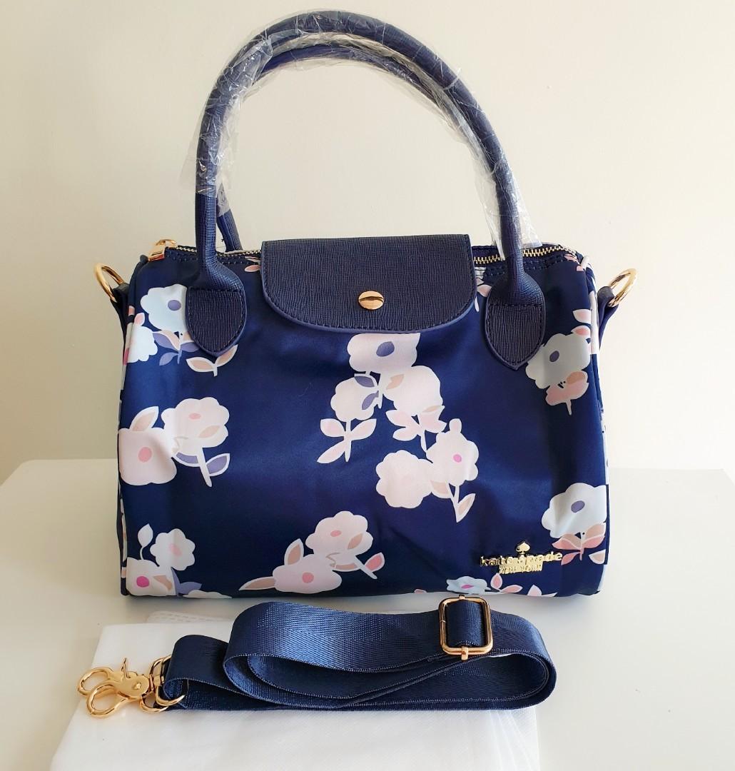 Kate spade on sale blue floral bag