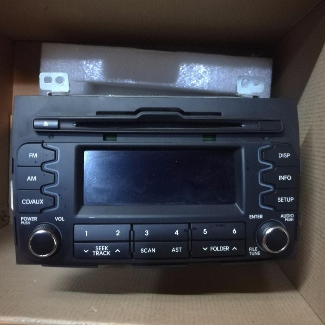 Kia Sportage 2011/2012 radio/CD player 2 Din Stock head CEBU CITY