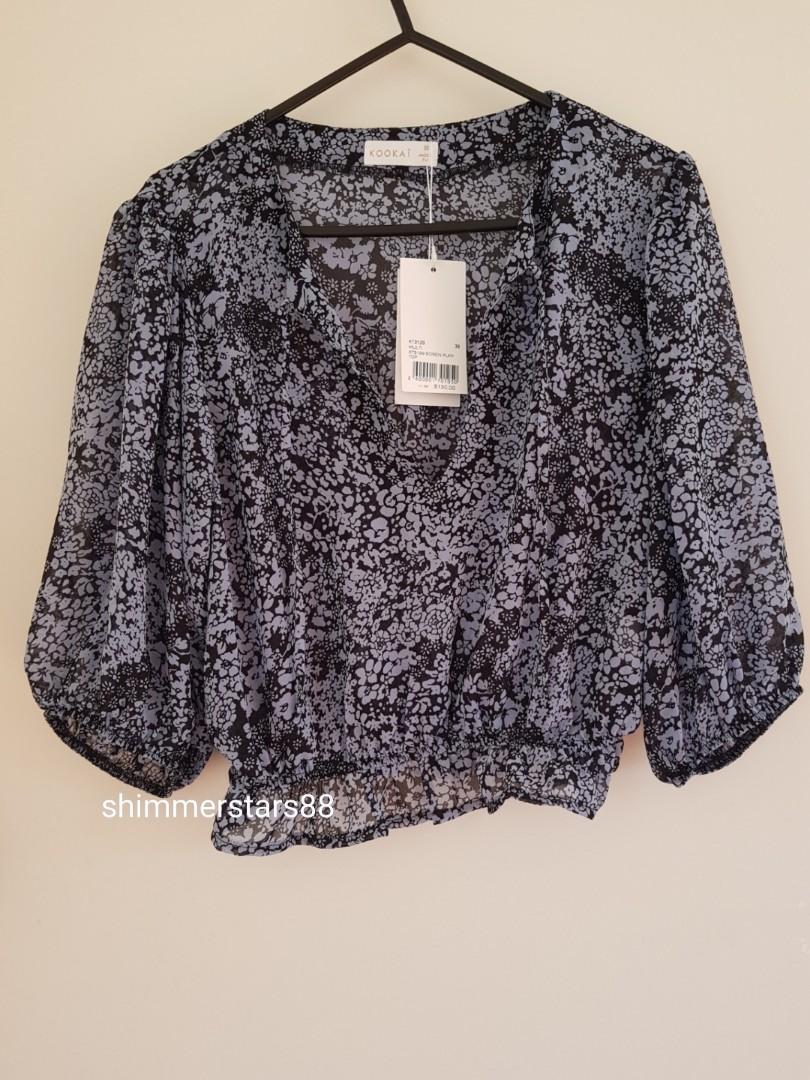 Kookai Soren Puff Top brand new with tag RRP 130 Women s Fashion Clothes on Carousell