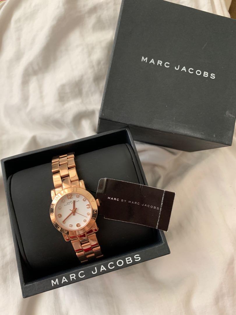 Marc jacobs rose best sale gold watch