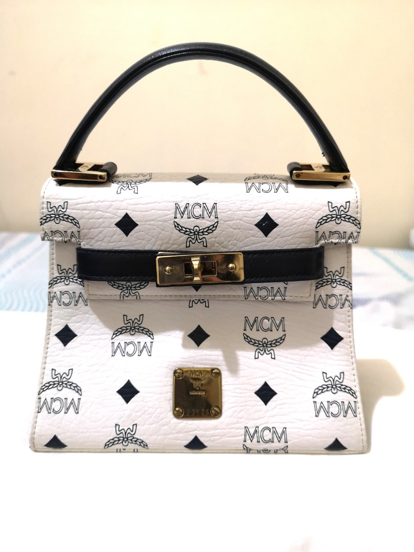 mcm bag gold