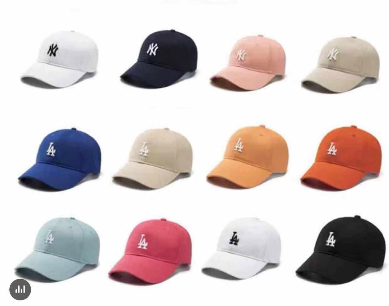 mlb small logo cap