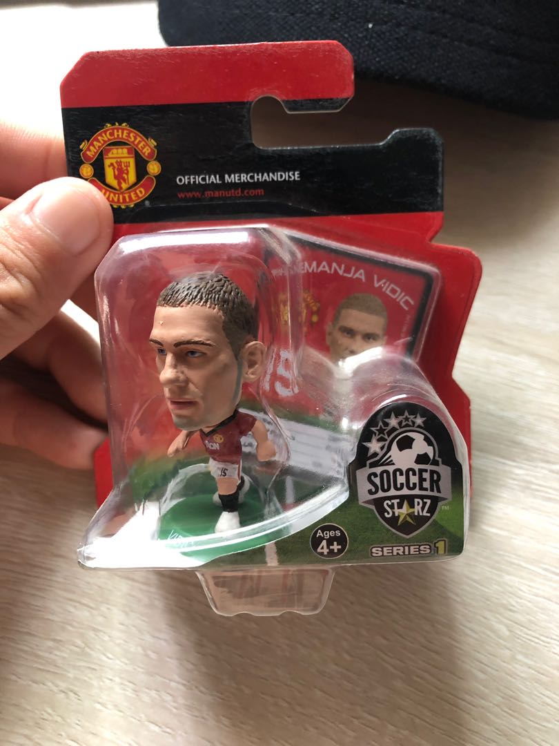 SoccerStarz Nemanja Vidic Manchester United Figurine