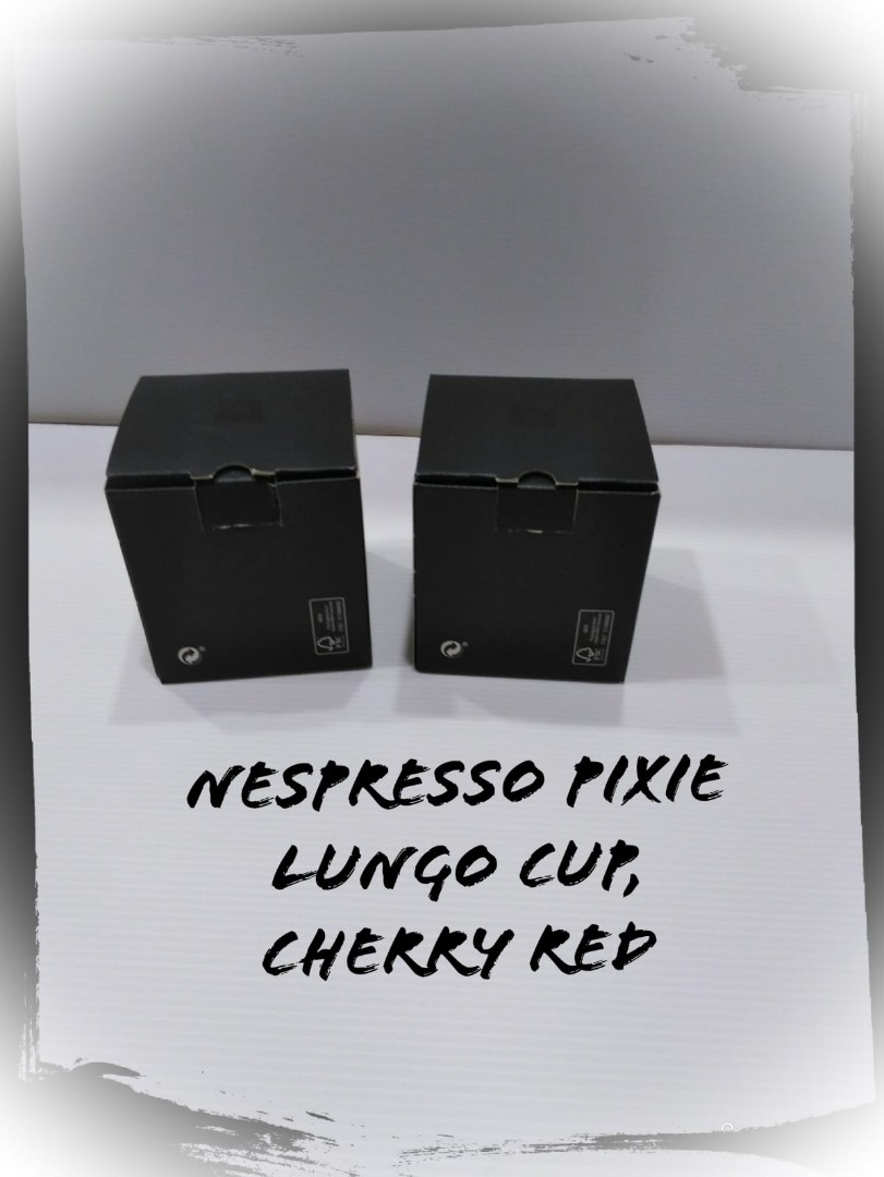 Nespresso Pixie Lungo Cup Cherry Red Tv And Home Appliances Kitchen Appliances Coffee Machines 9429