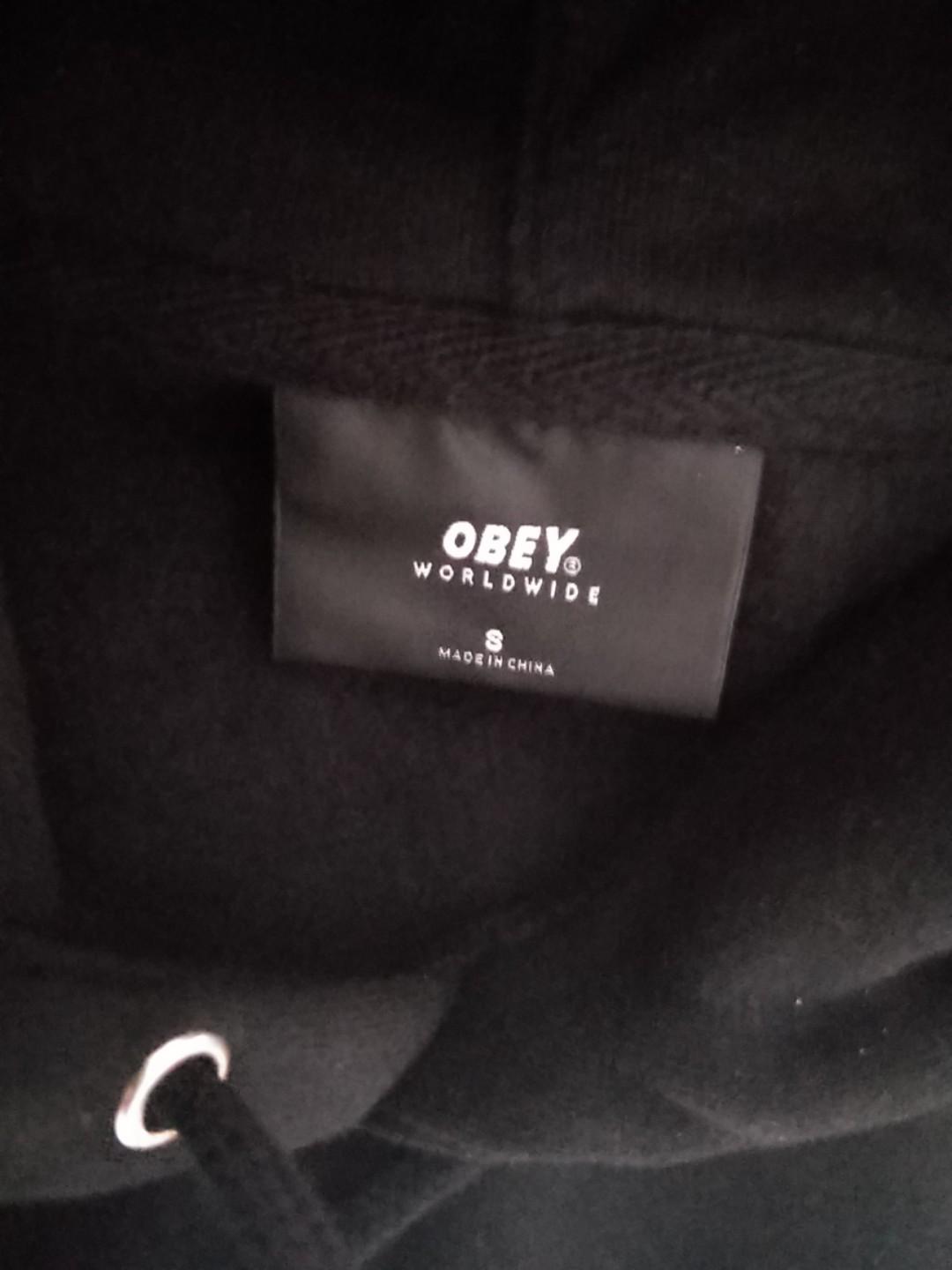 Obey split eyes hoodie best sale