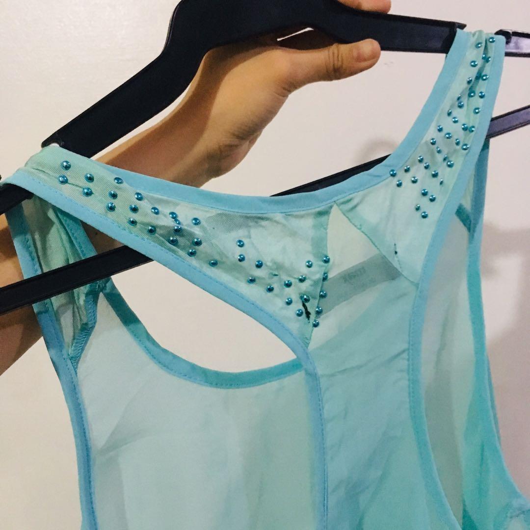 Ombre see thru sando (Category: Traditional & Ethnic wear) located in Cavite. Submitted by PikaHi (Listing ID 251264080, Image 2). Description: •99% condition.