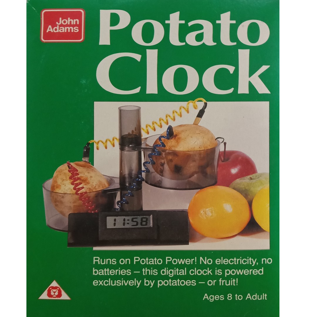 Potato Clock, Hobbies & Toys, Toys & Games on Carousell