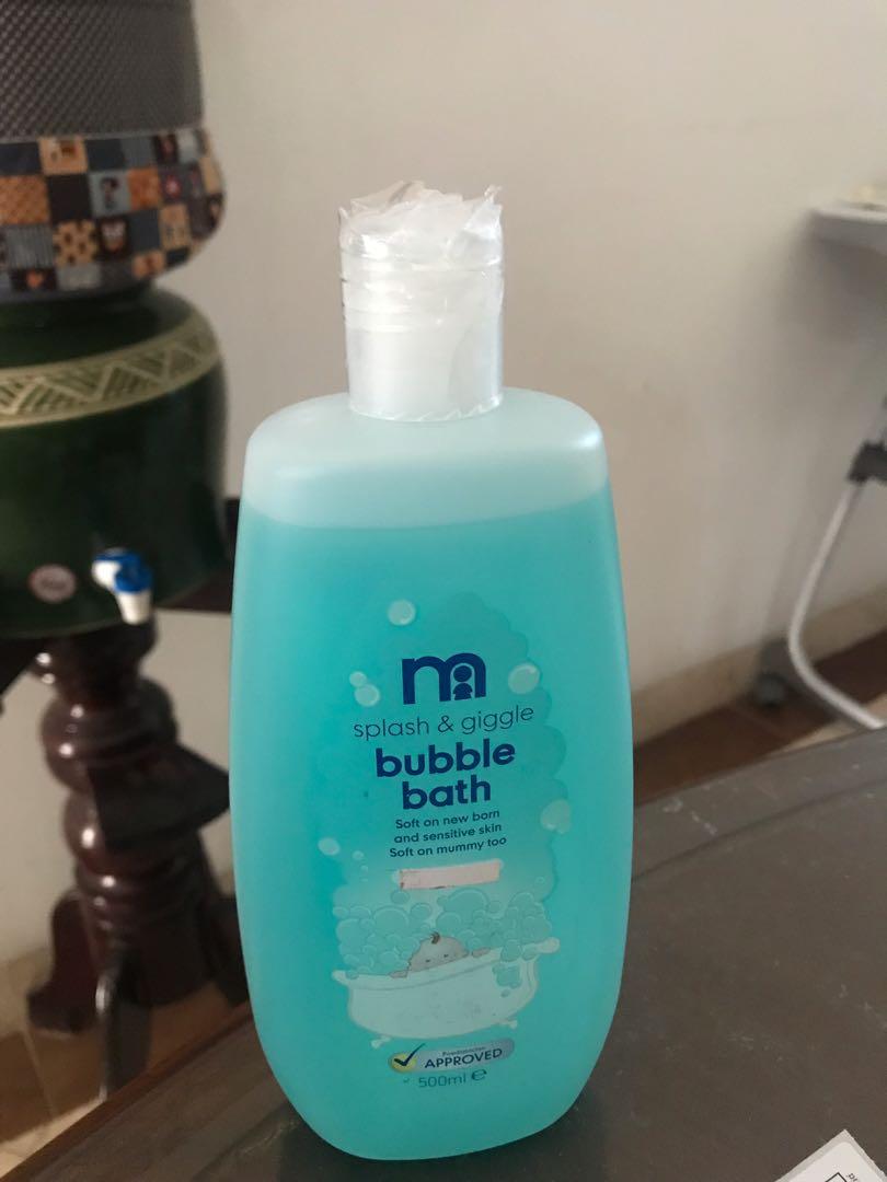 mothercare bubble bath