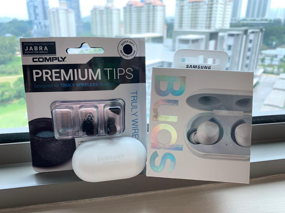 Samsung Galaxy Buds + Comply Foam Tips 