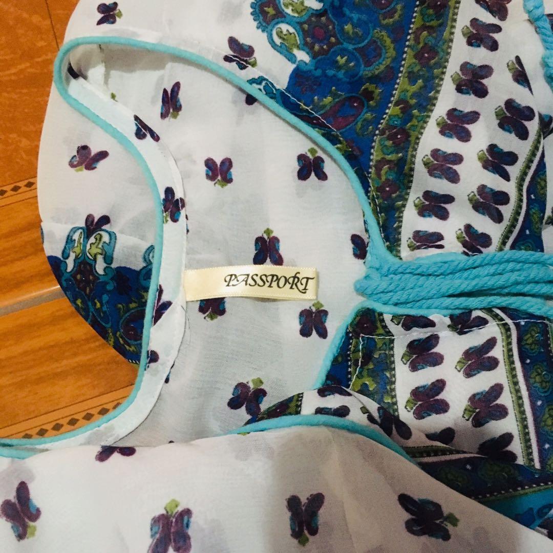 See thru printed top (Category: Sleeveless) located in Cavite. Submitted by PikaHi (Listing ID 251263955, Image 2). Description: •99% condition.