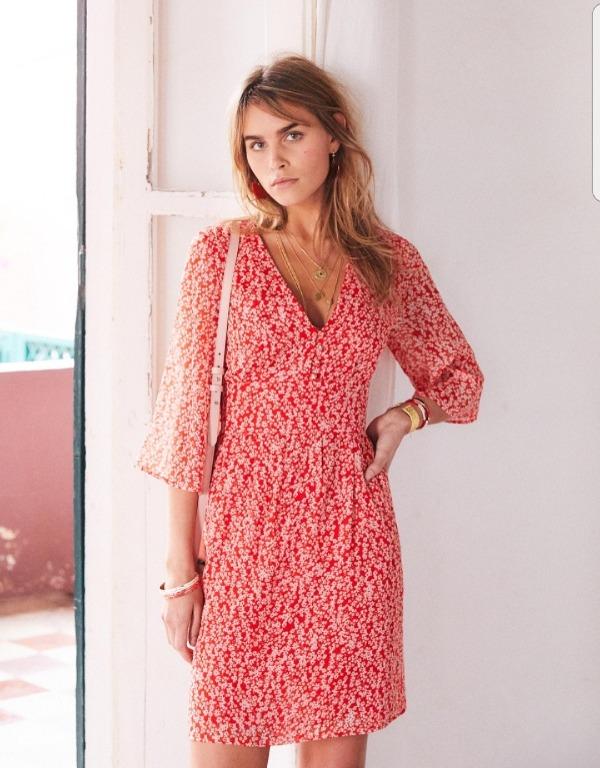 Sezane Summer Dress French Brand Parisian Style Women S