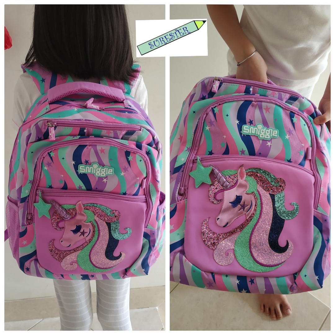 Smiggle Fave Unicorn Backpack Tas Ransel Smiggle Bayi Anak