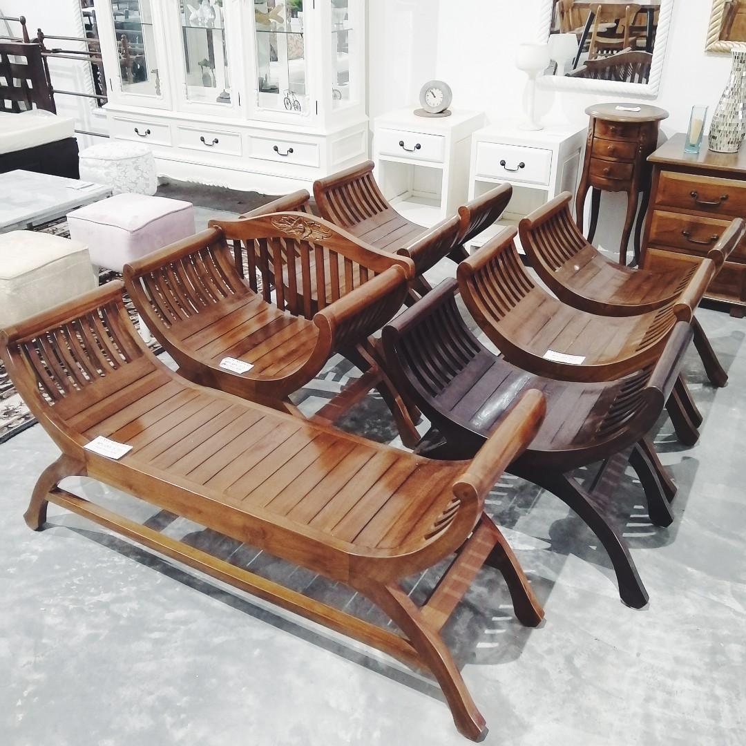 Solid Teak Stools Chairs Bench Furniture Tables Chairs On