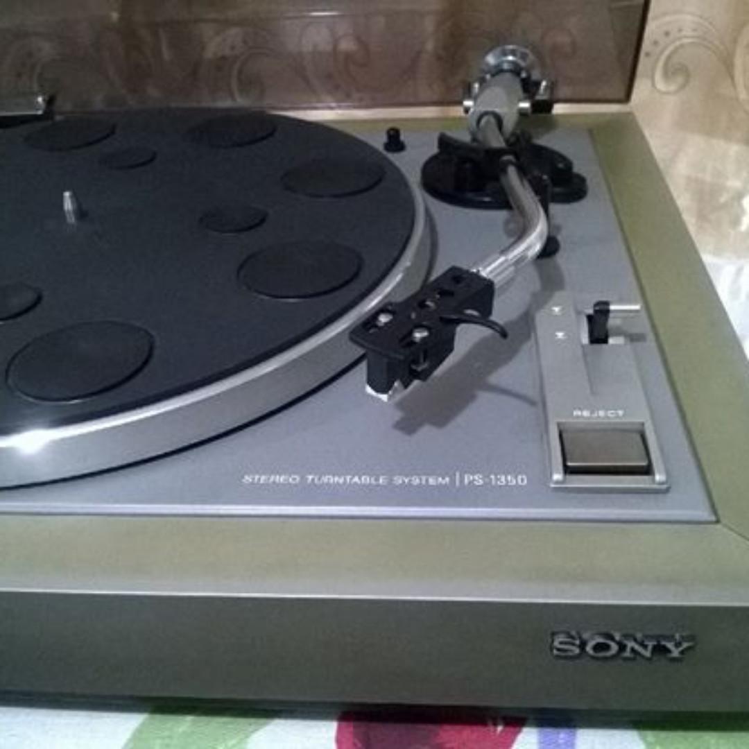 SONY PS1350 TURNTABLE, Audio, Other Audio Equipment on Carousell