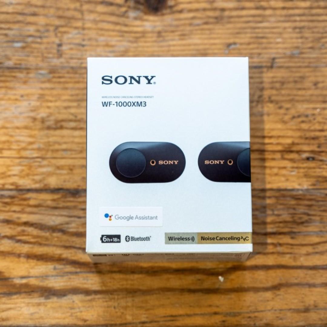Sony Wf 1000xm3 Wireless Noise Cancelling Headphones Bnib Electronics Audio On Carousell