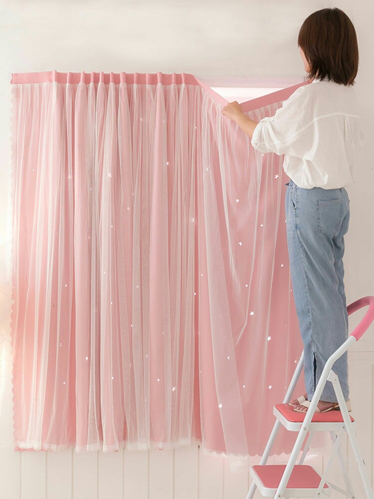 Sunscreen Blackout Curtains Simple Modern Bedroom Balcony Bay
