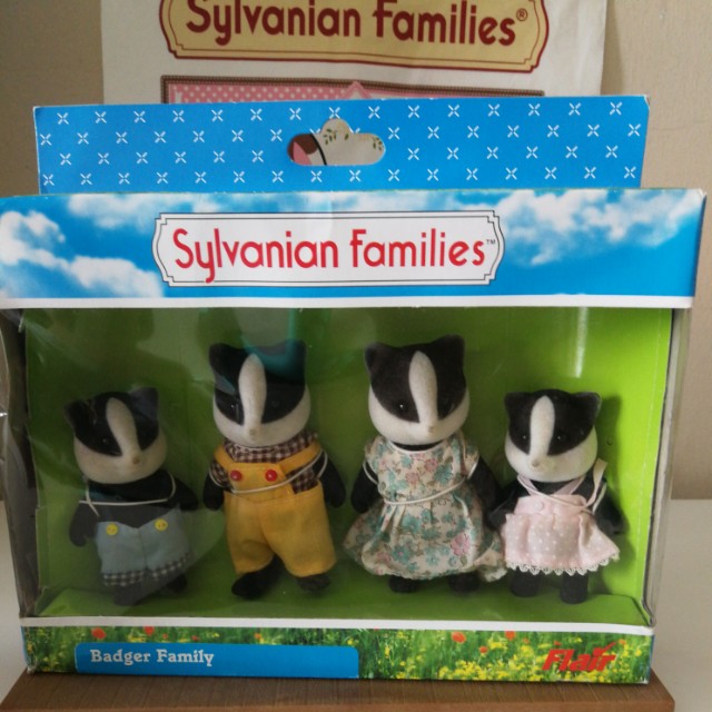 sylvanian families badger