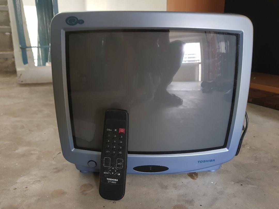 Toshiba 14 Inch CRT TV For Children Room And Playing TV Home toshiba-14-inch-crt-tv-for-children-room-and-playing-tv-home