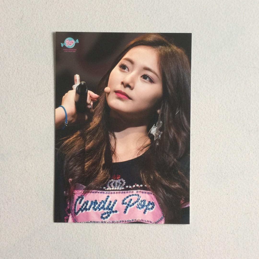Twice Japan Showcase Live Tour 18 Candy Pop Tzuyu Official Photo Trading Card Hobbies Toys Memorabilia Collectibles K Wave On Carousell